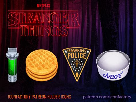Stranger Things Icons By Iconfactory On Dribbble