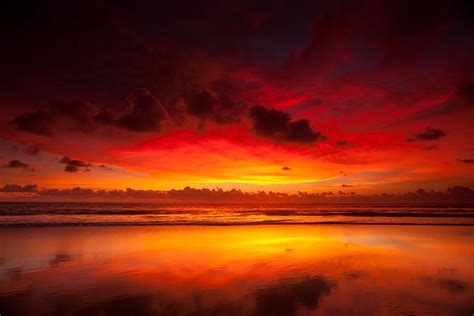 Indian Ocean Lights: Best Sunset I've Seen at Kuta Beach
