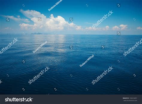 Tropical Rippled Calm Sea Far Islands Stock Photo 132610451 Shutterstock