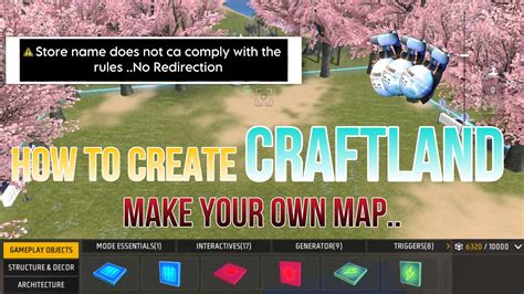 How To Create Your Own Craftland Map Free Fire Max Madboy Ff Youtube