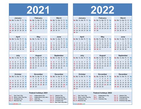 Calendar 2021 2022 Calendar Riset