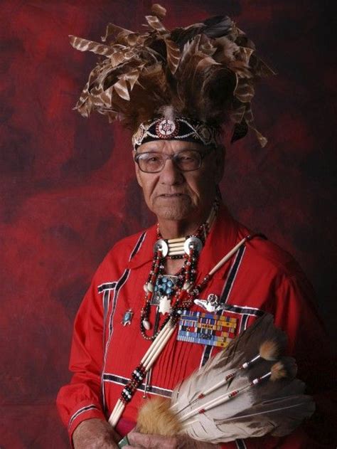Chief Leaford Bearskin Wyandotte Nation Related To Wendat Huron
