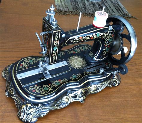 Antique Sewing Machine Clemens Muller La Voyageuse 6 Sewing Machine