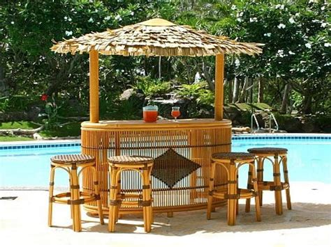 Outdoor Bars Furniture Tiki Bar Ideas Around Pool Decoratorist 74649