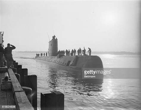 the world s first atomic submarine the uss nautilus is shown news photo getty images