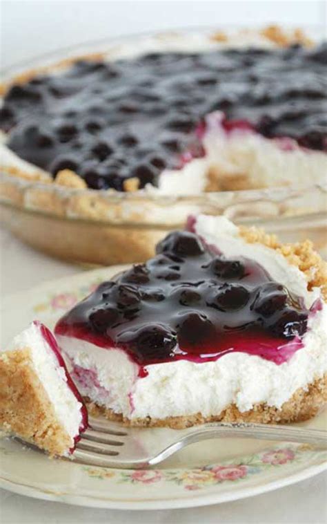 No Bake Blueberry Cheesecake Recipe Flavorite