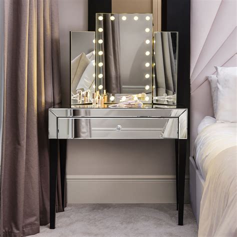 Carme Home Dressing Table With Mirror Uk