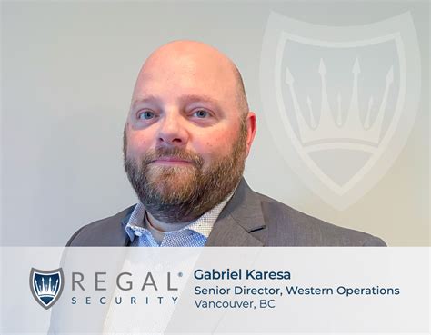 Meet Gabriel Karesa Senior Director Western Operations Regal