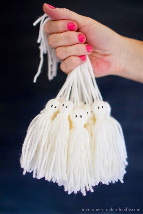 How To Make Ghosts How To Make Tassels