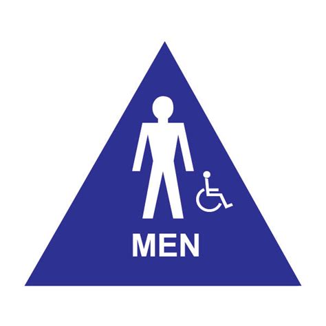 Mens Restroom Door Sign Stg Signs And Graphics