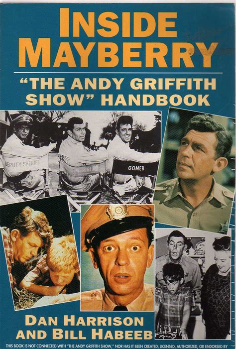 Inside Mayberry The Andy Griffith Show Handbook By Harrison Dan