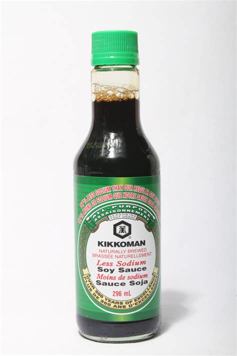 Kikkoman Low Sodium Soy Sauce Ontario Nutrition