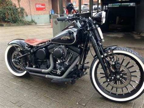 A short ride with my hd softail bobber filmed with my qumox sj4000. great softail bobber | Softail bobbers | Pinterest ...