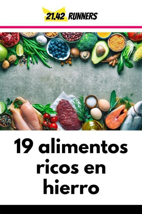 19 Alimentos ricos en hierro INFOGRAFÍA