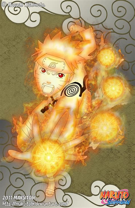 9 Tails Chakra Mode Naruto By Epistafy On Deviantart