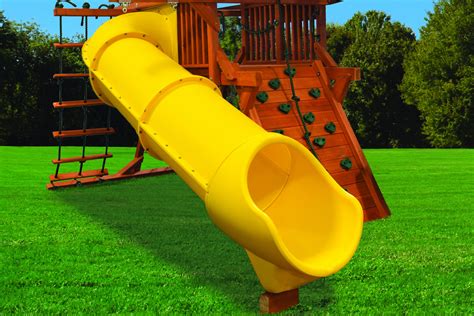 Original Straight Tube Slide Playground One