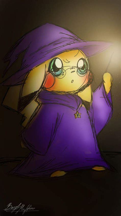 My Pikachu Wizard Art 😄 Pokémon Lets Go Amino