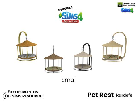 The Sims Resource Pet Restbed 1 Small
