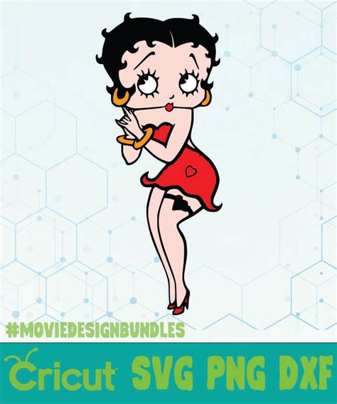 Betty Boop Logo Tv Show 3 Svg Png Dxf Movie Design Bundles