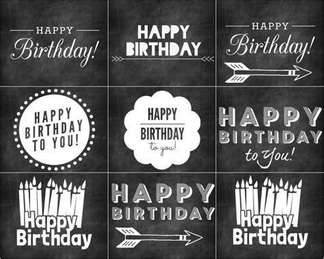 My family members know that i love to decorate for birthday parties and that i get super excited about making things special for the birthday boy/girl! Free Chalkboard Printables for Birthday and Welcome ...