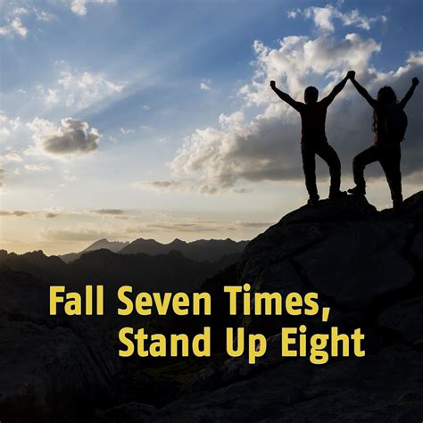 Motivational Training Video Fall Seven Times Stand Up Eight Star