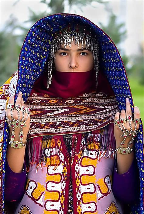 Turkmen Bride Traditional Outfits Fashion Bride Dress Up