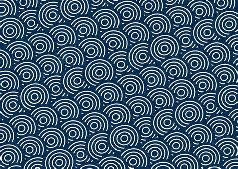 Blue Japanese Pattern Shading Background Desktop Wallpaper Simple