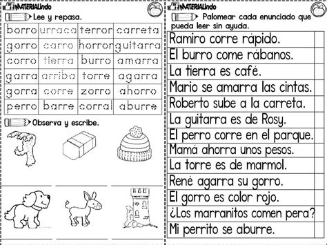 Lectoescritura 90 Fichas Completa Leo Y Escribo Las SÍlabas