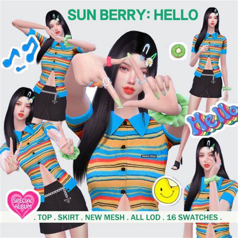 Sims 4 Sunberry Hello Miumiu Prada The Sims Book