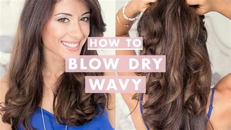 Hydration is key if you want to provide good definition to your curls. How To: Blow Dry Wavy - YouTube