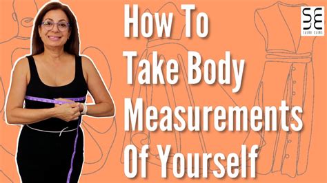 How To Take Body Measurements Of Yourself Way Of Body Measurement