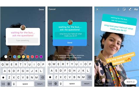 Take a photo or video on stories, then from the stickers area (that looks. How to use Instagram Story questions feature | London ...
