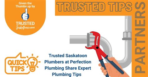 Trusted Saskatoon Blog Trusted Saskatoon Plumbers At Perfection