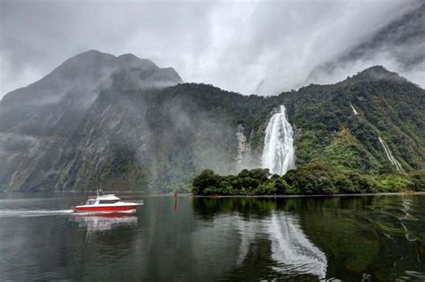Milford Sound Is The Most Famous Fiord Scenery Of New Zealand