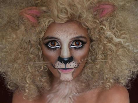 Pin By Lara A On Face Paint Lioness Makeup Halloween Face Makeup Makeup