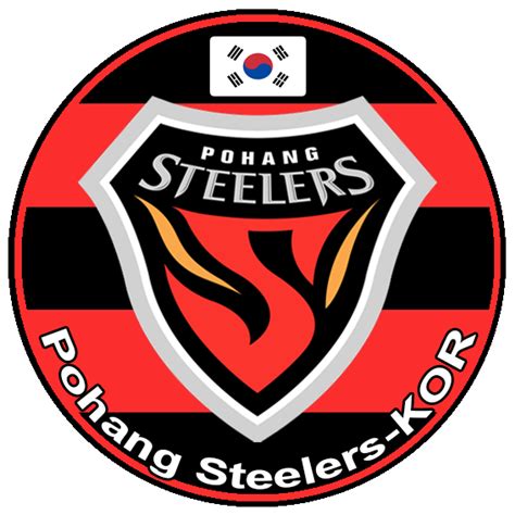 Escudos De Futebol De Botão Lh Pohang Steelers Coreia Do Sul