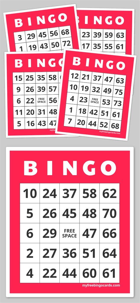 Make Your Own Bingo Cards Printable Free Printable Templates
