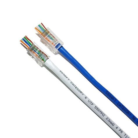We sell 2 types of video baluns it is important to check your wiring carefully. 100 Pcs RJ45 Network Modular Plug 8P8C CAT5e Cable ...