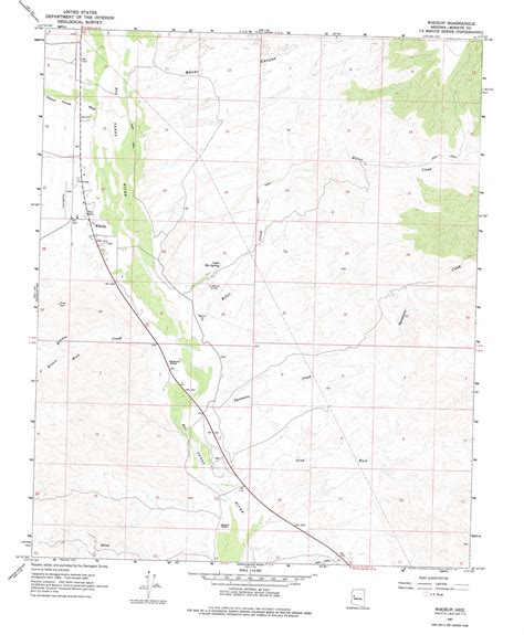 Wikieup Topographic Map 124000 Scale Arizona