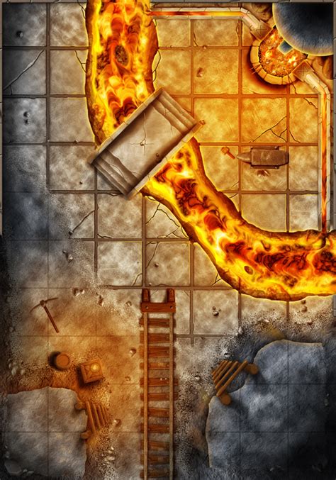 Dungeon Tiles Forge Of A Thousand Souls By Saintjg Dungeon Tiles