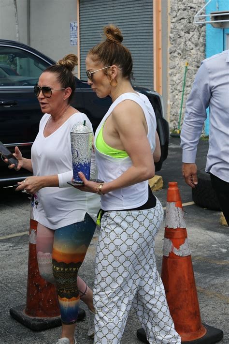 Jennifer Lopez Leaving The Gym In Miami 03022020 • Celebmafia