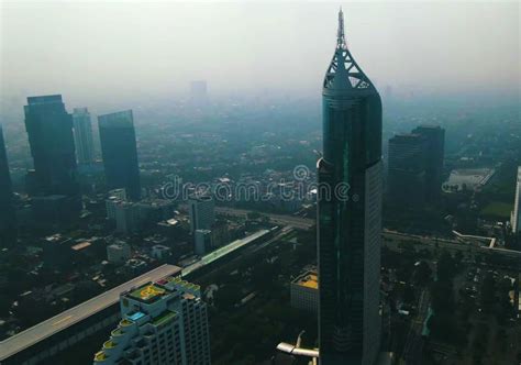 Tallest Building In Jakarta Editorial Photography Image Of Morning