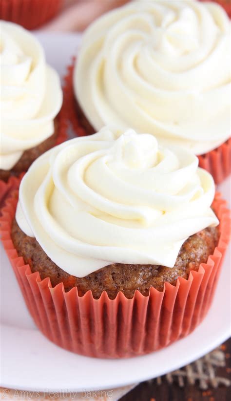 Classic Carrot Cake Cupcakes Amys Healthy Baking
