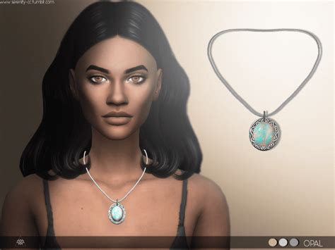 Sims 4 Cc Simple Necklace 25 Designs Maxis Match