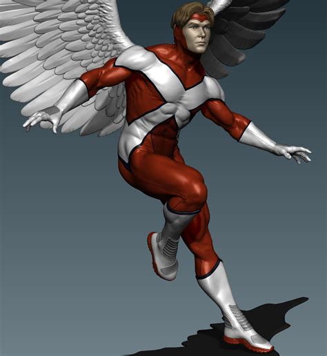 Art Angelus Angel X Men Marvel