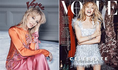 Kylie Minogue Flaunts Her Ageless Figure On Cover Of Vogue Australia