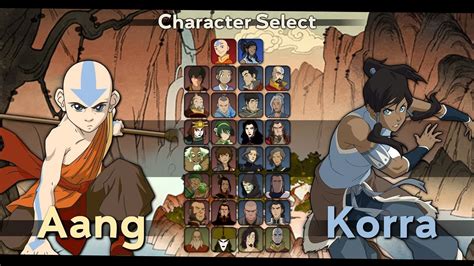 Avatar The Last Airbenderlegend Of Korra Fighting Game Mockup Youtube