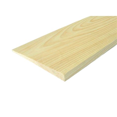 Eastern White Pine Untreated Wood Siding Panel Common 1 In X 8 In X