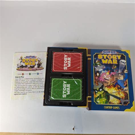 Cantrip Games Super Story War Party Game 3 8 Players Depop