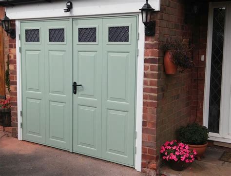 Side Hinged Garage Doors Metal Insulated Garage Doors